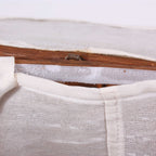 Portabiancheria ovale in rattan brunito, set di 3, 48x36H58 cm