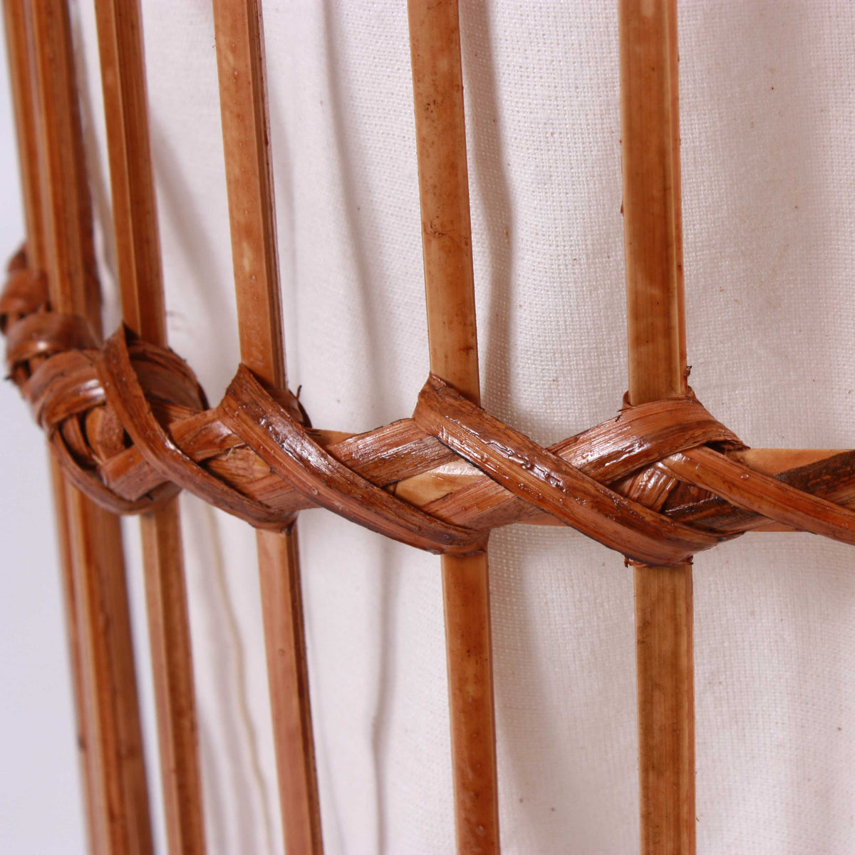 Set di 3 portabiancheria rotondi in rattan, Ø40H57 cm