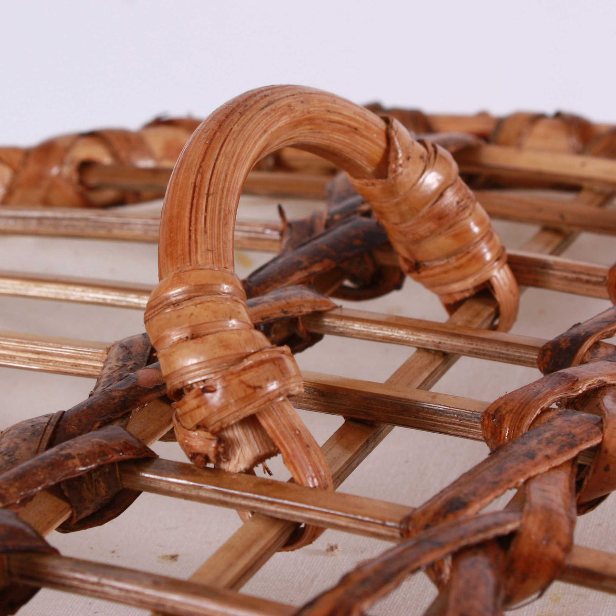 Set di 3 portabiancheria rotondi in rattan, Ø40H57 cm