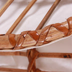 Set di 3 portabiancheria rotondi in rattan, Ø40H57 cm