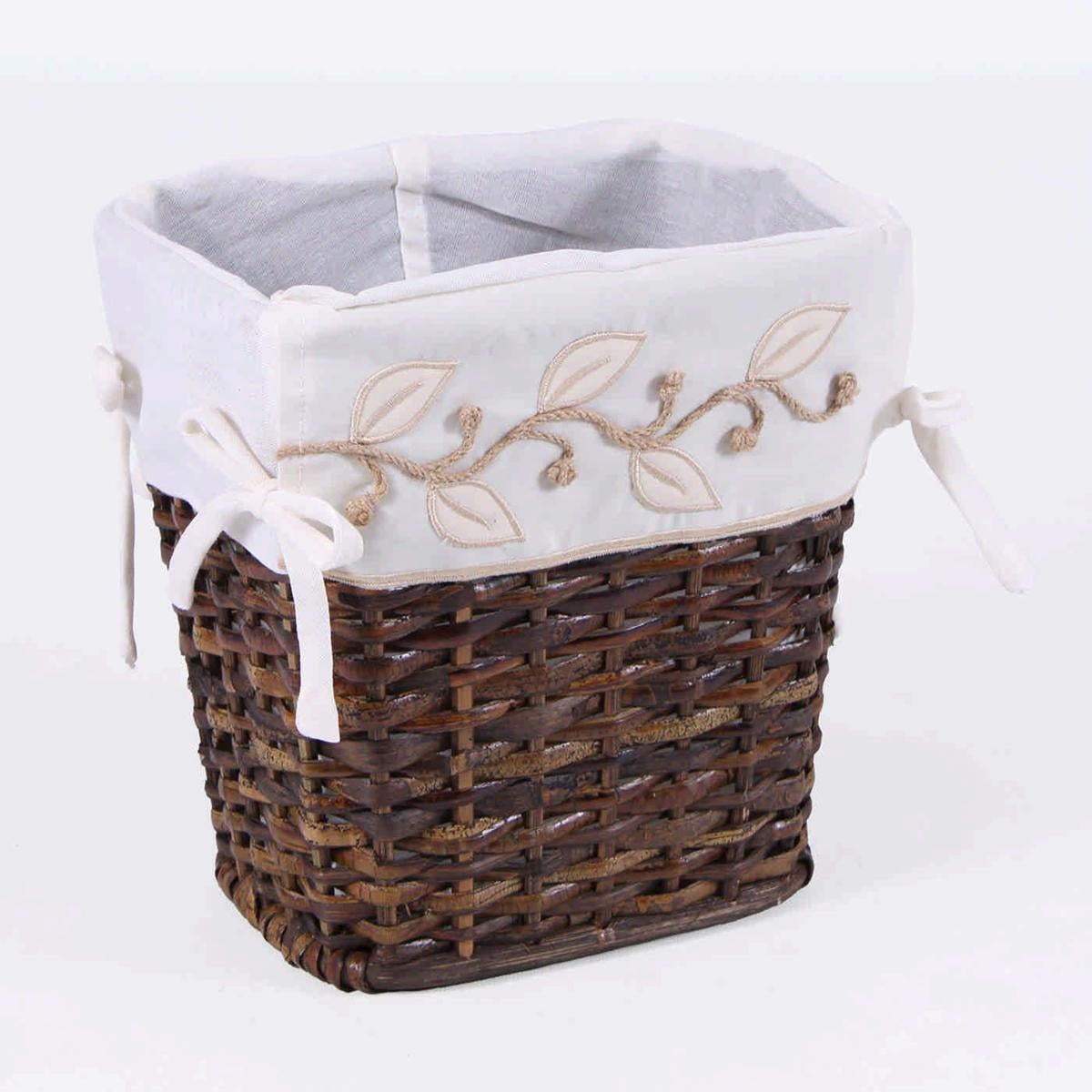 Gettacarta in rattan, 25x20x25 cm