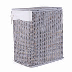 Portabiancheria in rattan foderato, 48x36H58 cm, set di 3