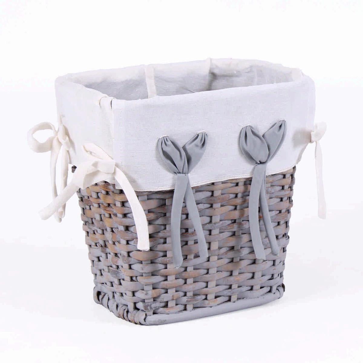 Gettacarta in rattan, 25x20x25 cm