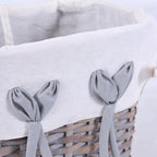 Gettacarta in rattan, 25x20x25 cm