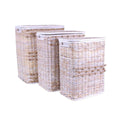 Portabiancheria rattan juta ret.fo, Ø48x36x58 cm