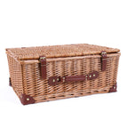 Valigia da pic-nic in vimini bollito, 52x38x22 cm
