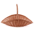 Cesto in vimini bollito, 60x40H45 cm, set di 2