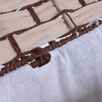 Portabiancheria in tessuto non tessuto bianco, set di 3, 45x35H56 cm