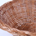 Cesto conico in vimini rosso, Ø53 cm, fondo 28 cm, H18 cm