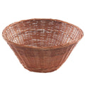Cesto espositore a cono in vimini rosso, Ø60H30 cm
