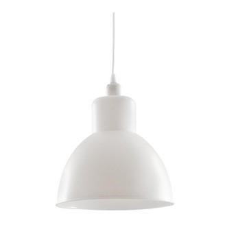 Lampadario in ferro bianco