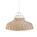 Lampadario in vimini naturale (kit da 3)