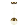 Lampadario Palla oro a 1 luce