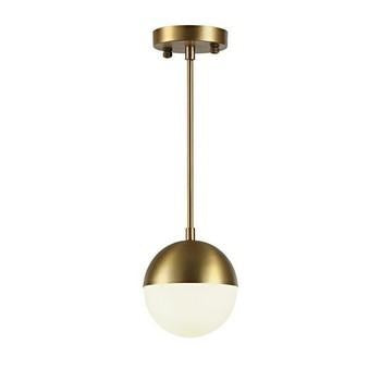 Lampadario Palla oro a 1 luce