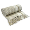 Copertina in cotone beige, 125x150 cm (kit da 3)