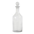 Caraffa/decanter vetro deco bianc