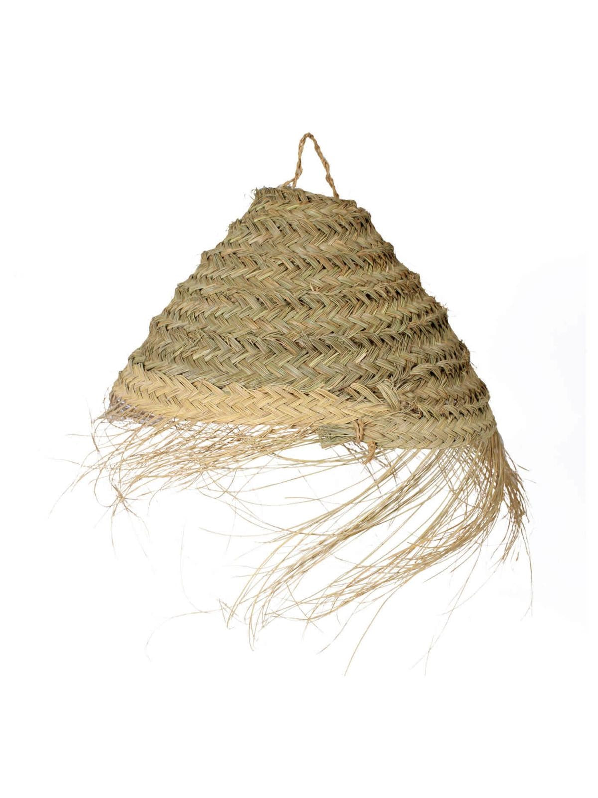 Lampadario in seagrass, Ø45H40 cm