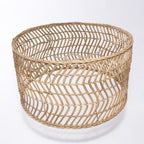Paralume in rattan, Ø40H20 cm