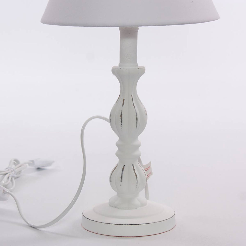 Lampada bianca, Ø22H41 cm