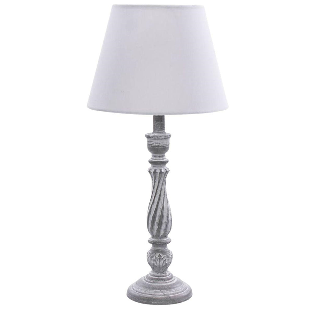 Lampada grigia, Ø25H41 cm