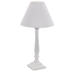 Lampada bianca, Ø10H36 cm