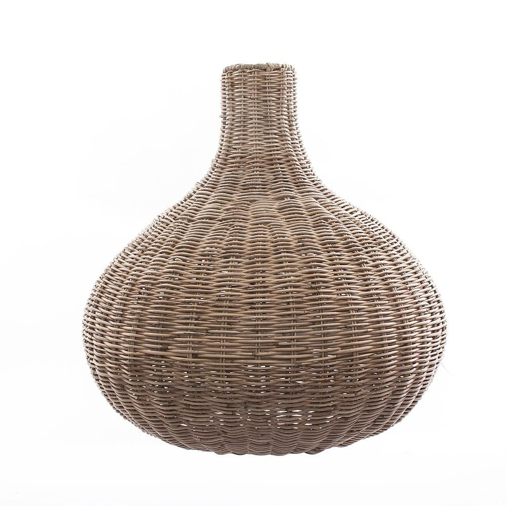 Paralume in giunco grigio, Ø53H53 cm