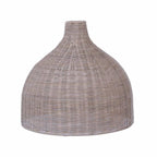 Lampadario in giunco grigio, Ø55/10H50 cm