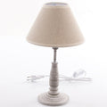 Lampada da tavolo grigio ed ecru, 20H33 cm (kit da 3)