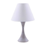 Lampada in metallo grigio, Ø23H38 cm