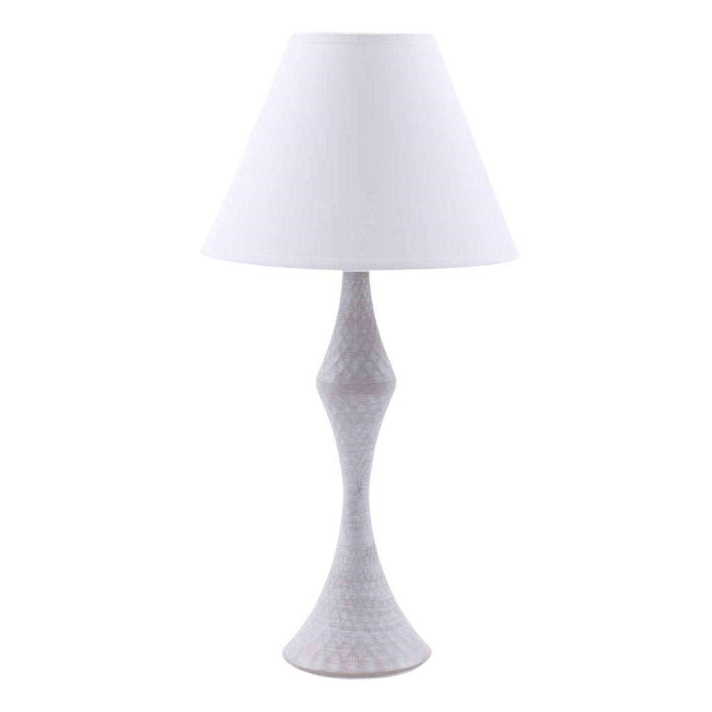 Lampada in metallo grigio, Ø23H46 cm