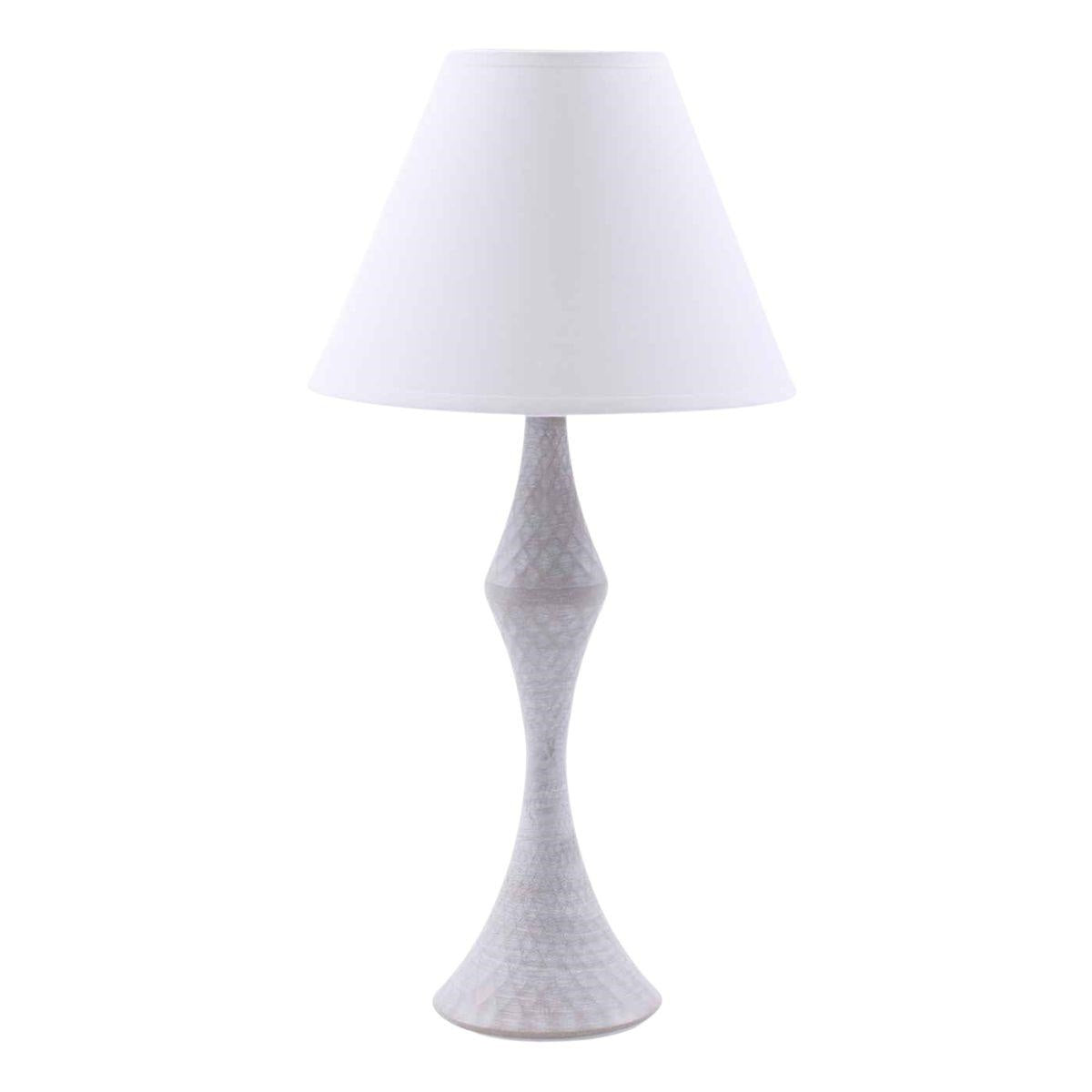 Lampada in metallo grigio, Ø23H46 cm