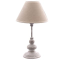 Lampada in mdf grigio, Ø20H38 cm