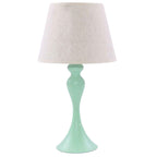 Lampada in metallo verde, Ø24H44 cm