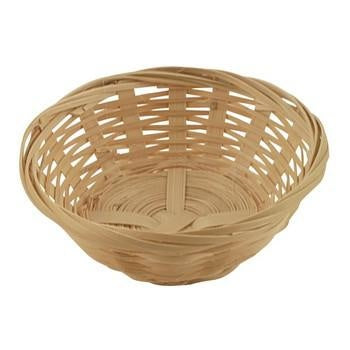Portapane tondo in bambù (kit da 10)