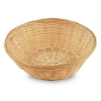 Portapane tondo in bambu', Ø15H4 cm (kit da 10)