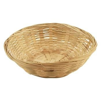Portapane tondo in bambù (kit da 10)