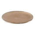 Sottopiatto in ceramica bronzo, Ø26 cm (kit da 5)