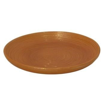 Sottopiatto in ceramica rosa, Ø27 cm (kit da 5)