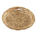 Vassoietto piatto in bambù, Ø13 cm (kit da 10)