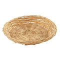 Vassoietto piatto in bambù, 15 cm (kit da 10)