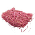 Rafia rosa in confezione da 50 g (kit da 10)