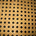 Tessuto di Vienna grezzo forato 0,8 cm, 30x15,24 m, bobina intera