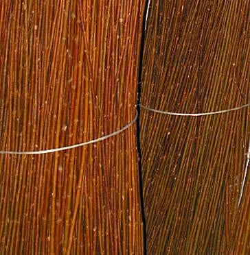 Vimini naturale grezzo, H120 cm (kit da 3)