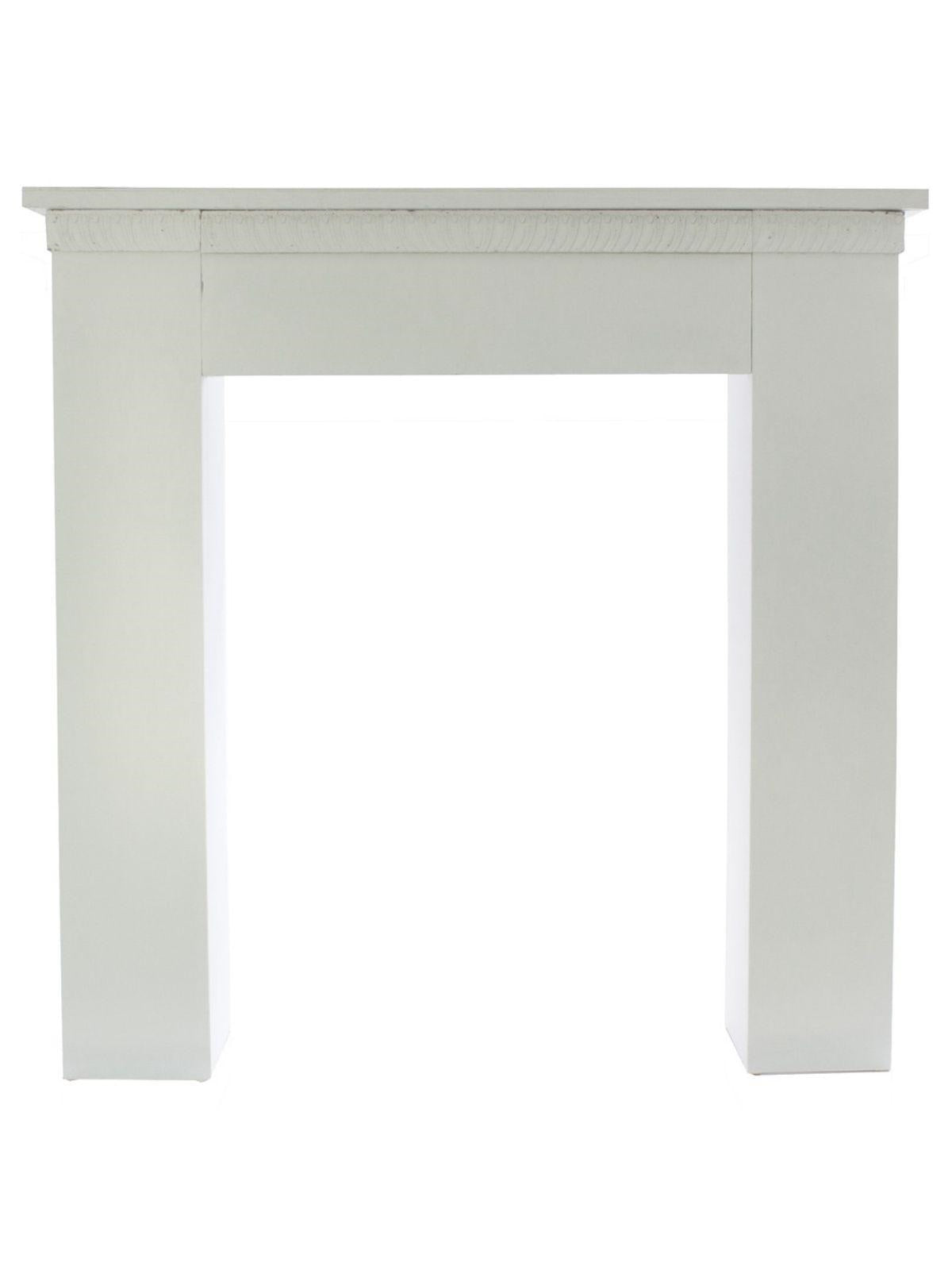 Cornice in legno per camino finto, 110X23H110 cm