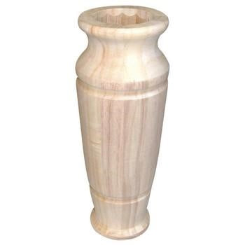 Vaso in legno di balsa, 28 cm (kit da 10)