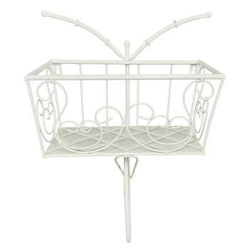 Porta vaso bici ferro d'app, 33x19x46 cm