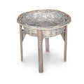 Porta vaso rialzato vimini d40h36 (cesto h10)