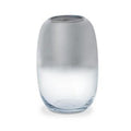 Vaso vetro sfumato Grigio, Ø16x25,5 cm