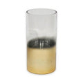 Vaso in vetro sfumato oro (kit da 3)