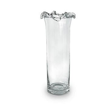 Vaso in vetro trasparente, Ø16H41 cm